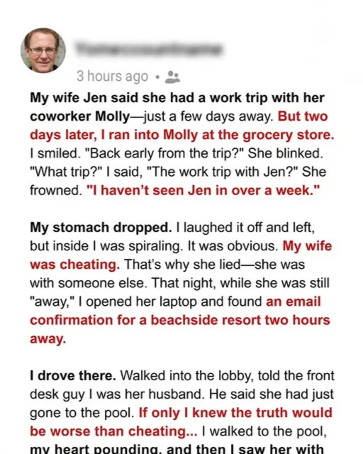 My Wife Secretly Left Me Out of Her Vacation — The Reason Shocked Me