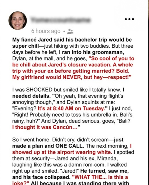 My Fiancé Took a ‘Closure Trip’ with His Ex Days Before Our Wedding