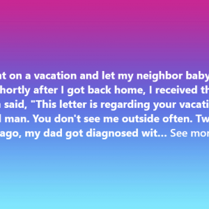 I Trusted My Neighbor with My Pets — His Response Changed Everything