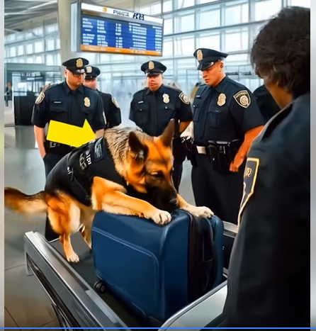 The Suitcase by Gate B: A Hero’s Nose and a Child’s Rescue