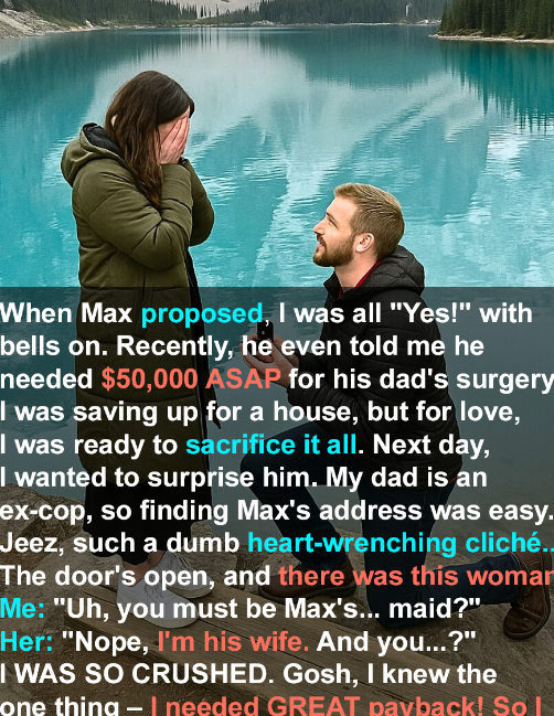 She Surprised Her Boyfriend — His Wife Opened the Door