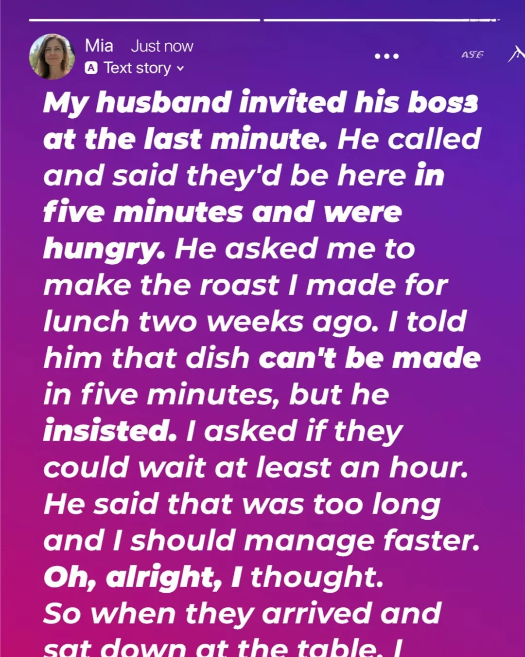My Husband Invited His Boss Last Minute — He Regretted It at the Table