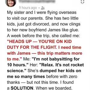 My Sister Dumped Her Kids on Me Mid-Flight — Her Meltdown at the Gate Was Karma