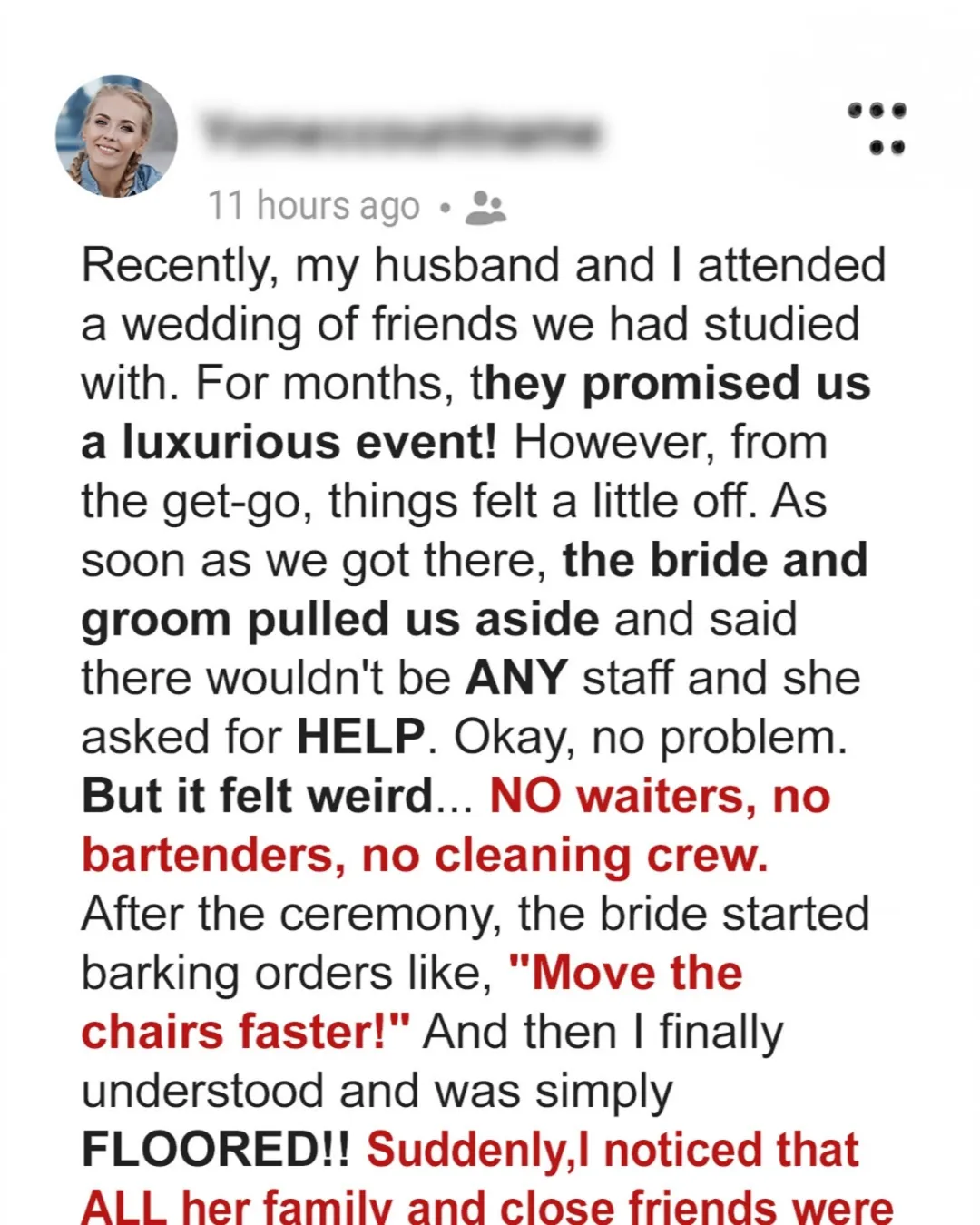 They Treated Us Like Servants at Their Wedding – Karma Had Other Plans