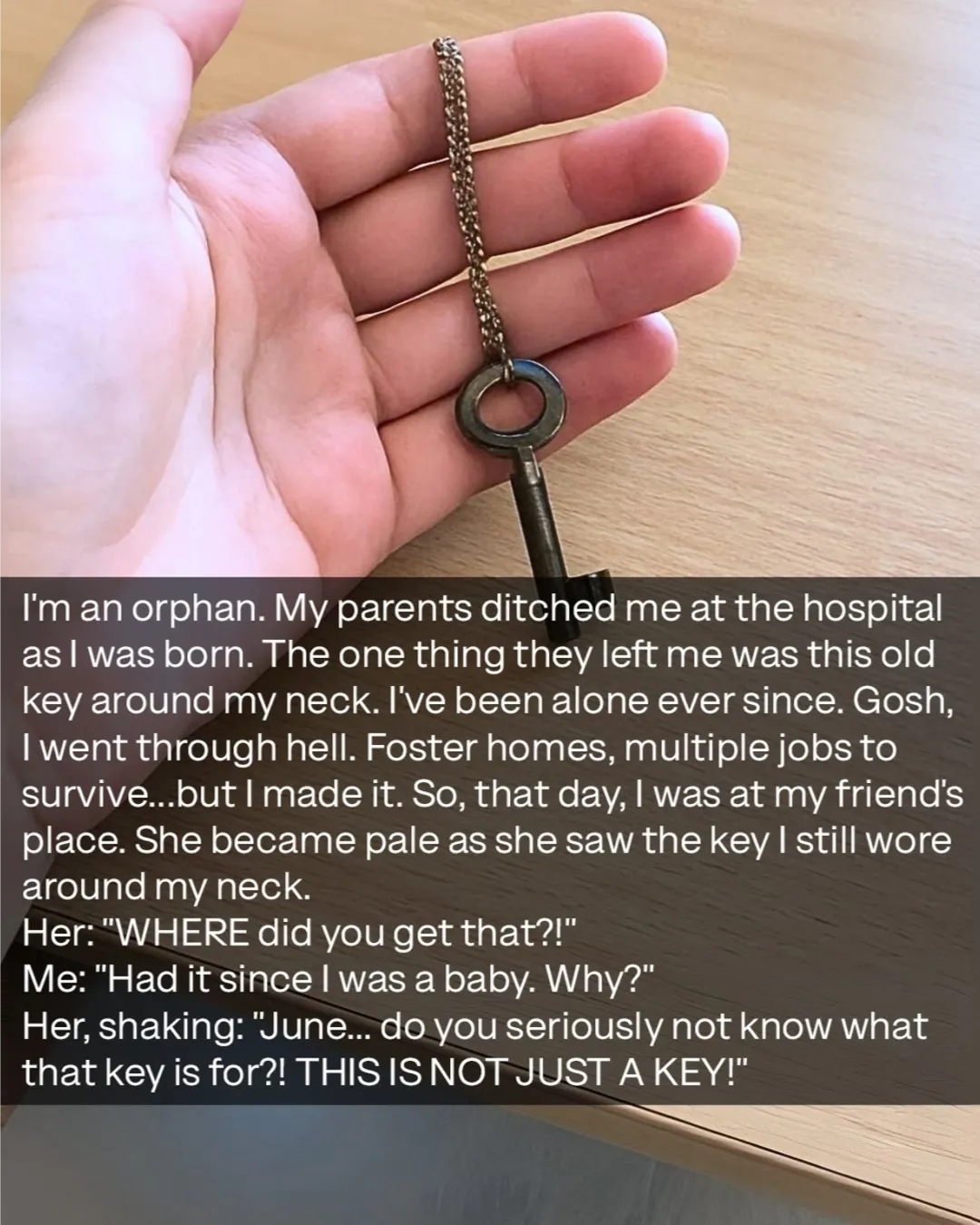 The Key Around My Neck Unlocked More Than a Door