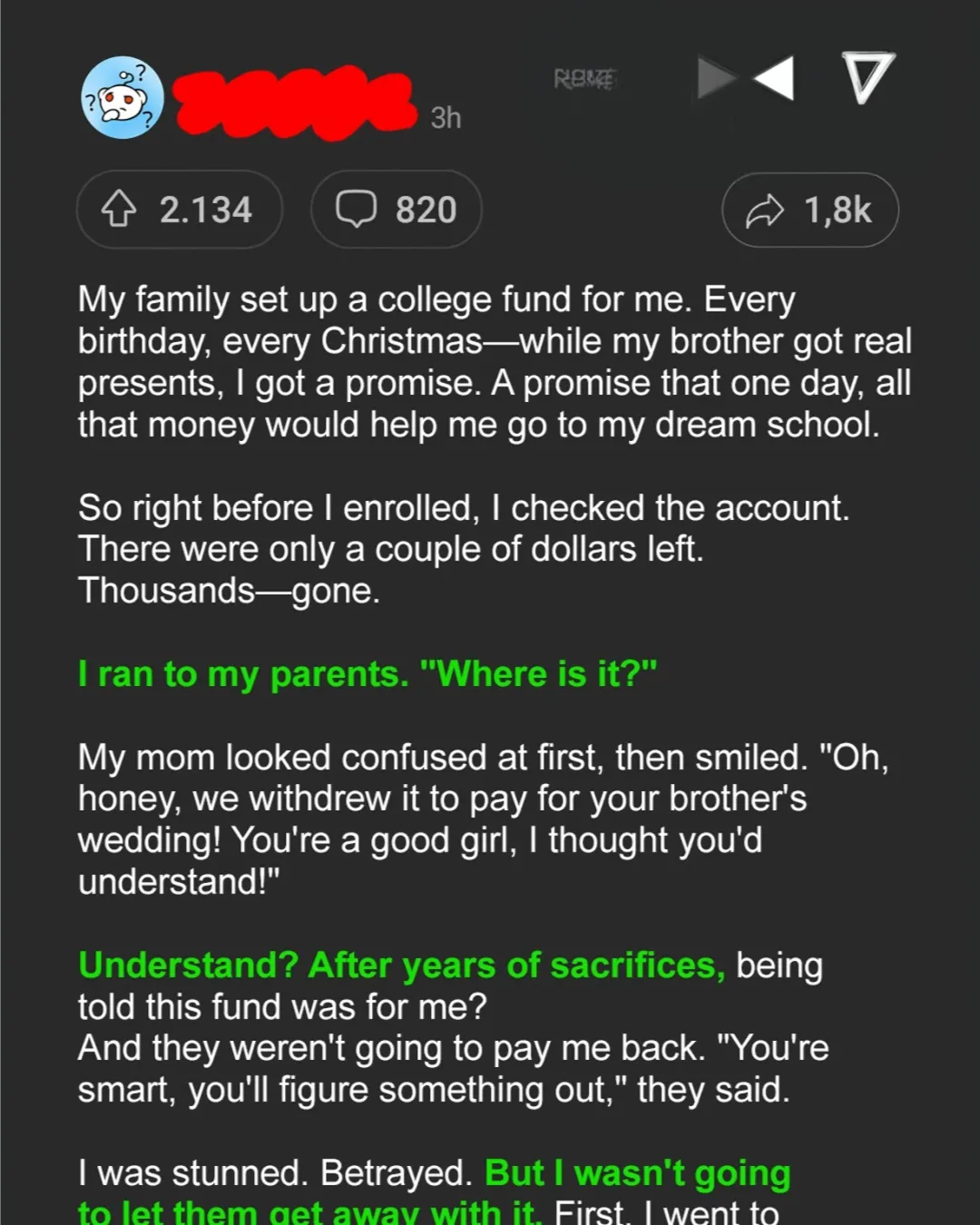 18-Year-Old Believed Her College Fund Was Secure — Until Her Sister Tried to Steal It