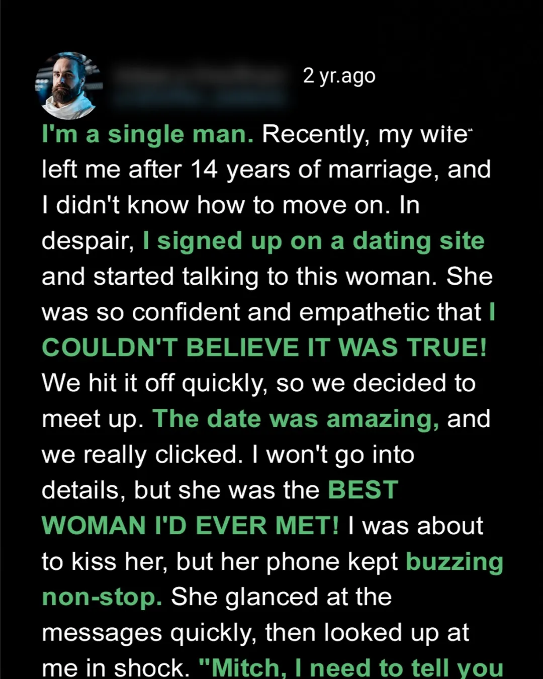 A Mother’s Secret: Hiding Her Son on a Date and the Regret That Followed