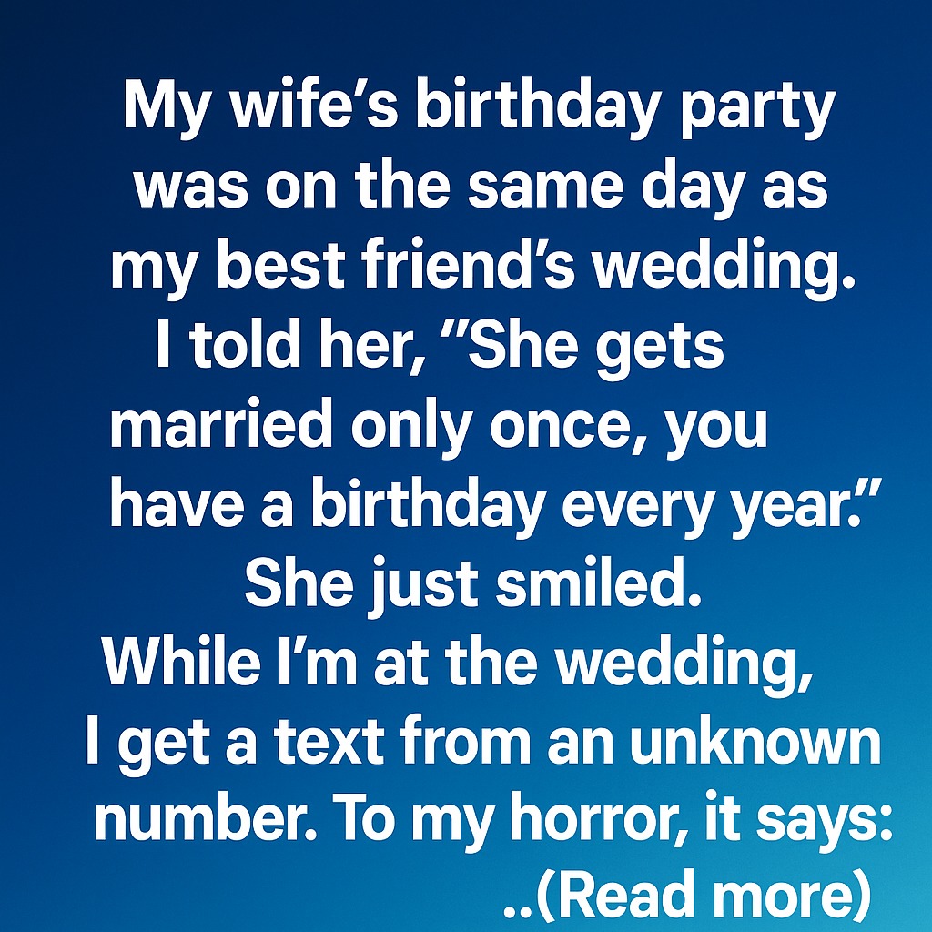 The Birthday I Almost Missed—and the Lesson I’ll Never Forget