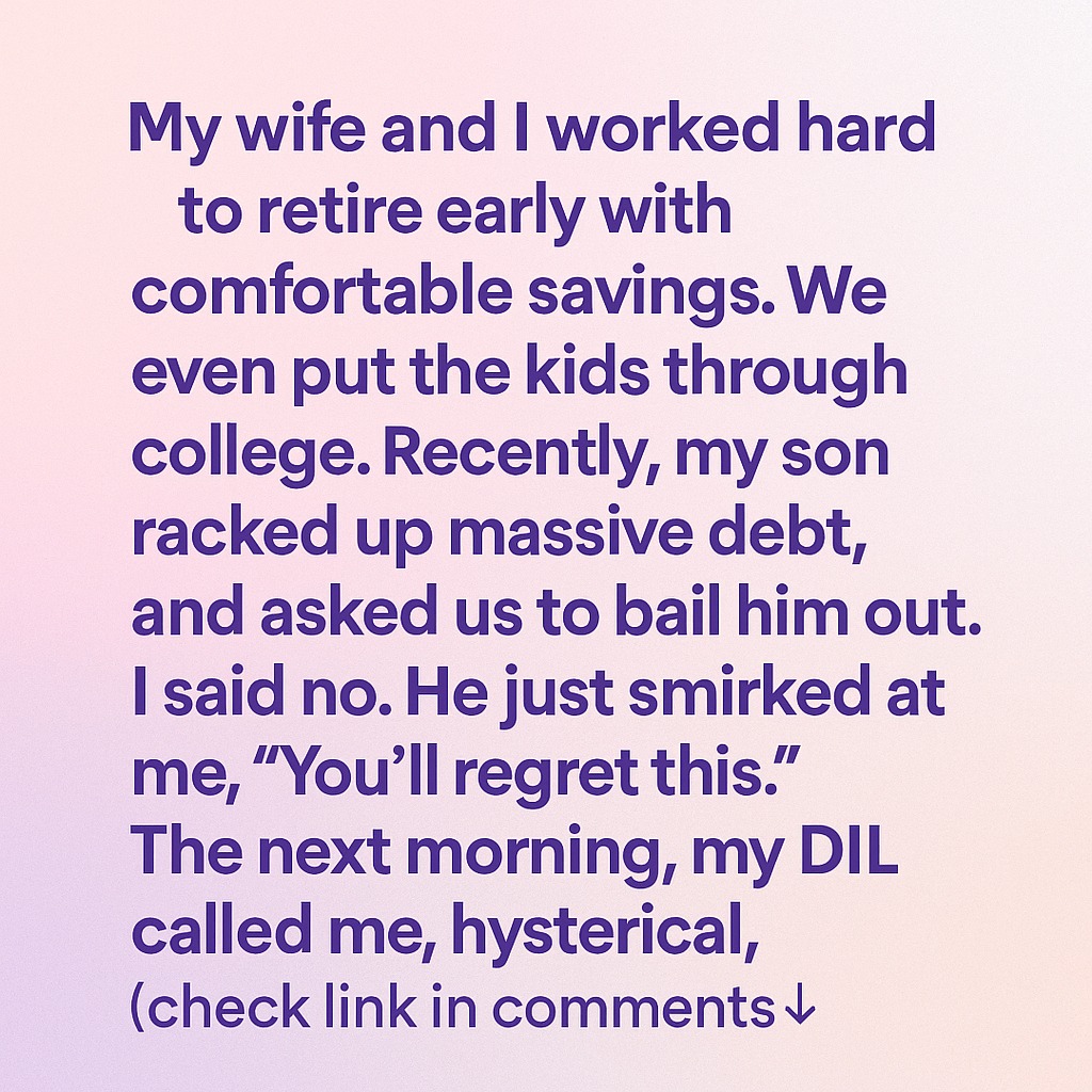 Why Saying No to My Son’s Debt Was the Hardest—and Best—Decision I Ever Made