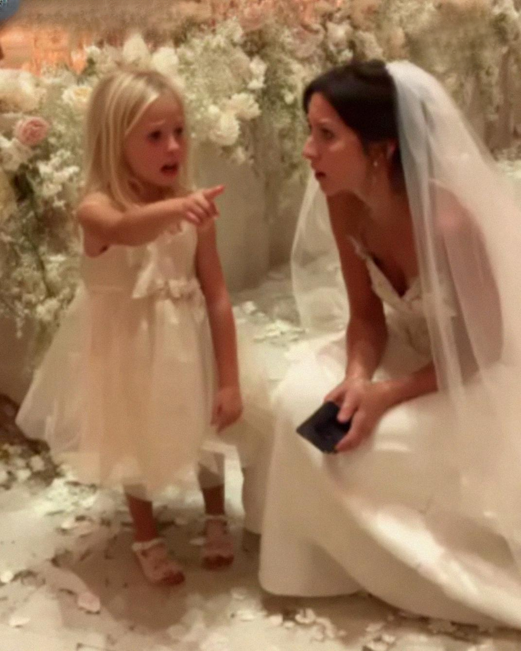 At My Wedding, My Daughter Pointed at My Fiancé — What I Saw Changed Everything