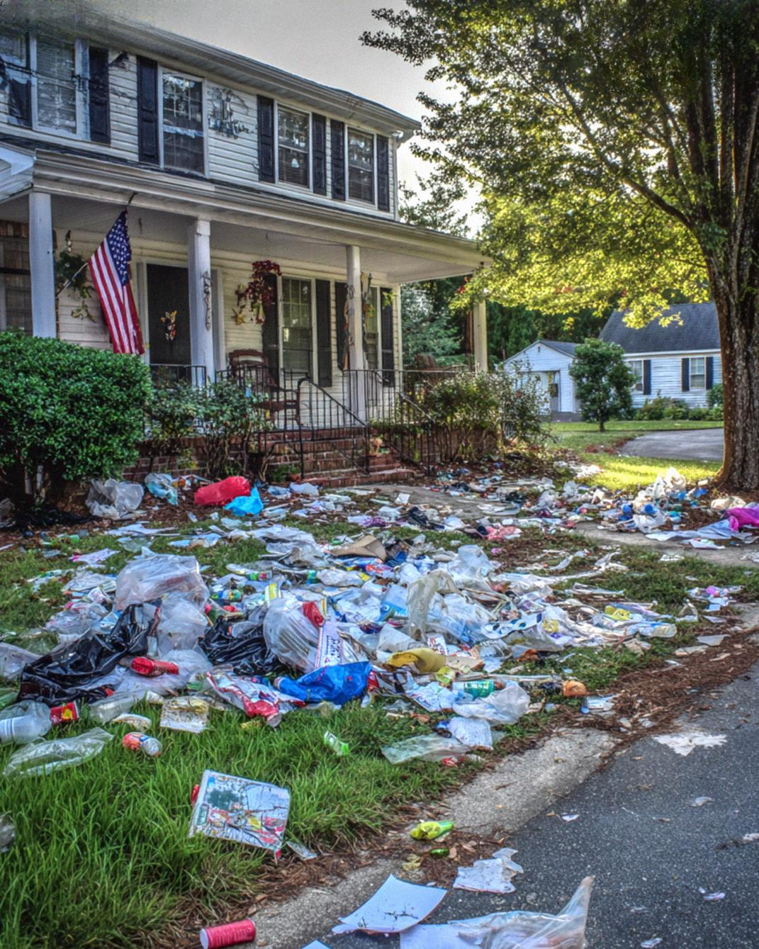 My Neighbors Left Trash in My Yard & Insulted My Dad – Here’s How I Responded