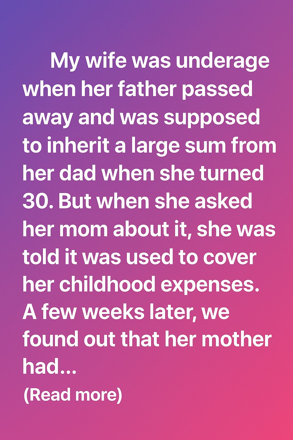 My Wife’s Inheritance Mystery: The Secret Her Mother Tried to Hide