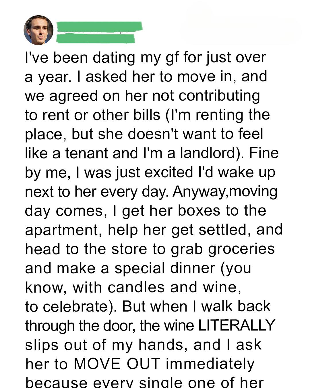 I Invited My Girlfriend to Move In – What Happened Next Surprised Me