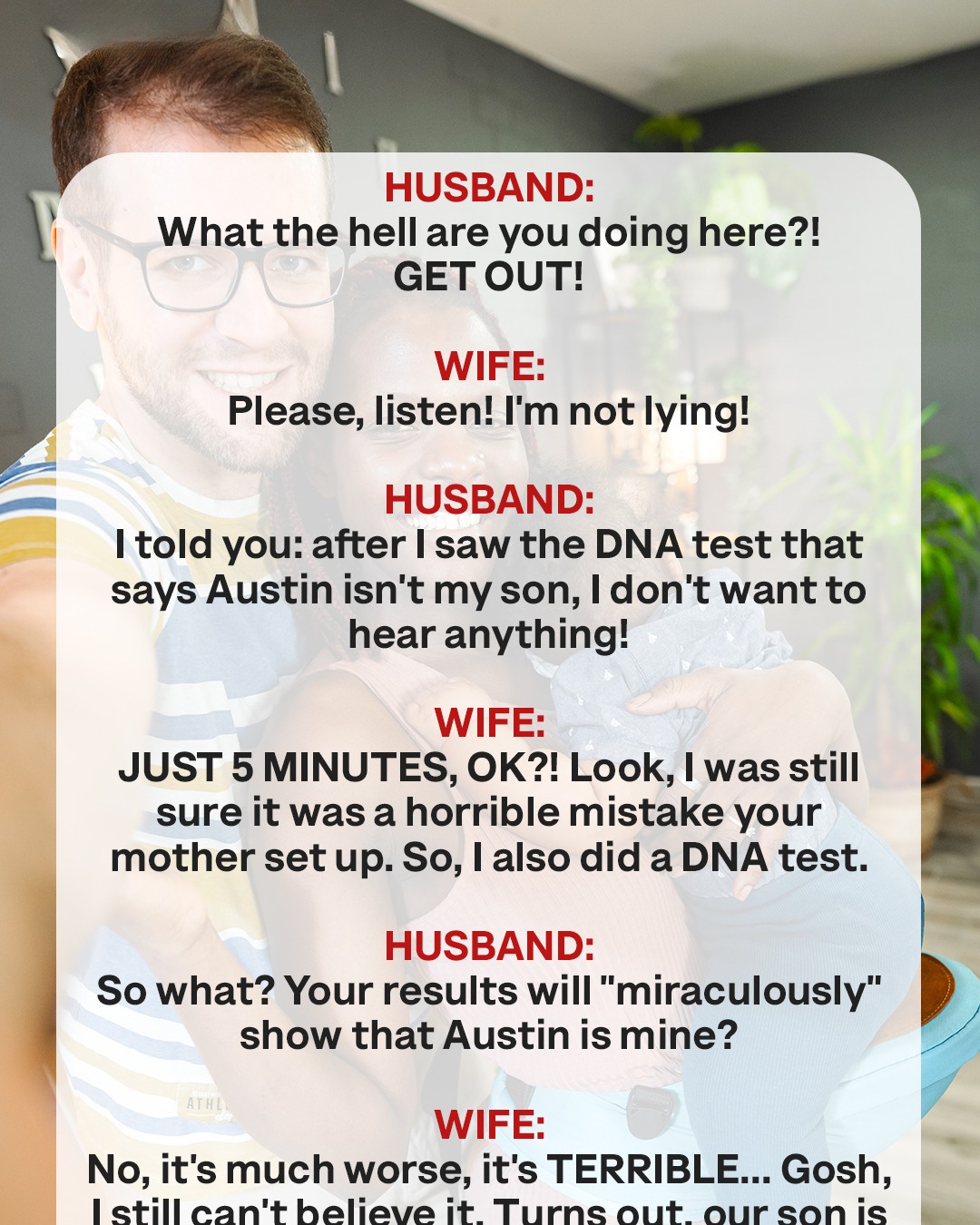 My Husband Took a DNA Test and Discovered a Shocking Secret, I Took One Too and Uncovered an Even Bigger Surprise