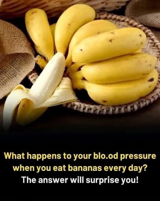 What Happens to Your Blood Pressure When You Eat Bananas Daily