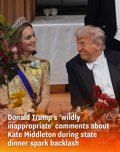 Revised Article: President Trump’s Remarks About Princess Kate Draw Attention at UK State Banquet
