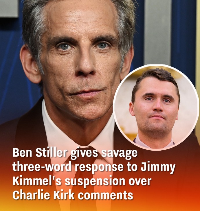 Ben Stiller Responds to Jimmy Kimmel Suspension Over Charlie Kirk Comments