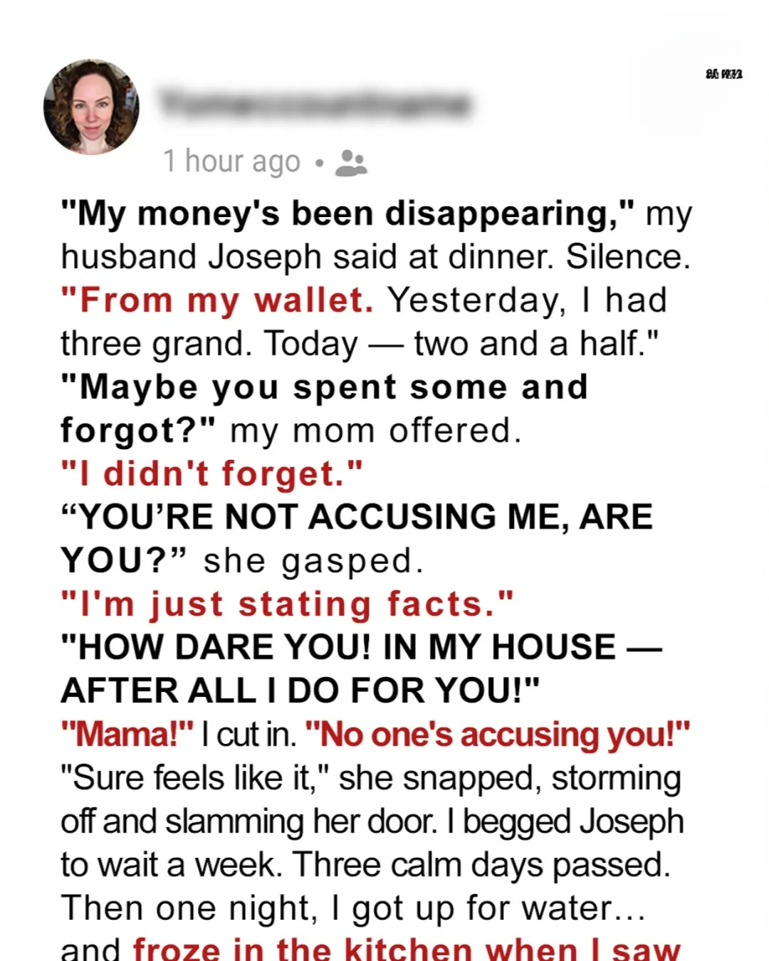 Money Kept Disappearing from My Husband’s Wallet — Until I Got up for Water One Night and Discovered the Surprising Truth