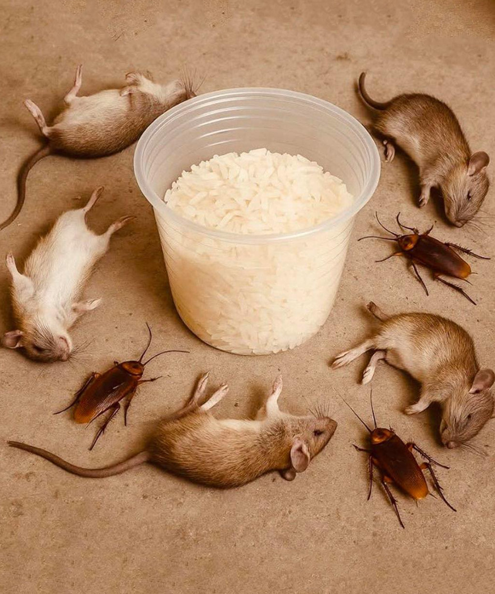 Natural Ways to Keep Rats and Cockroaches Away Using Rice