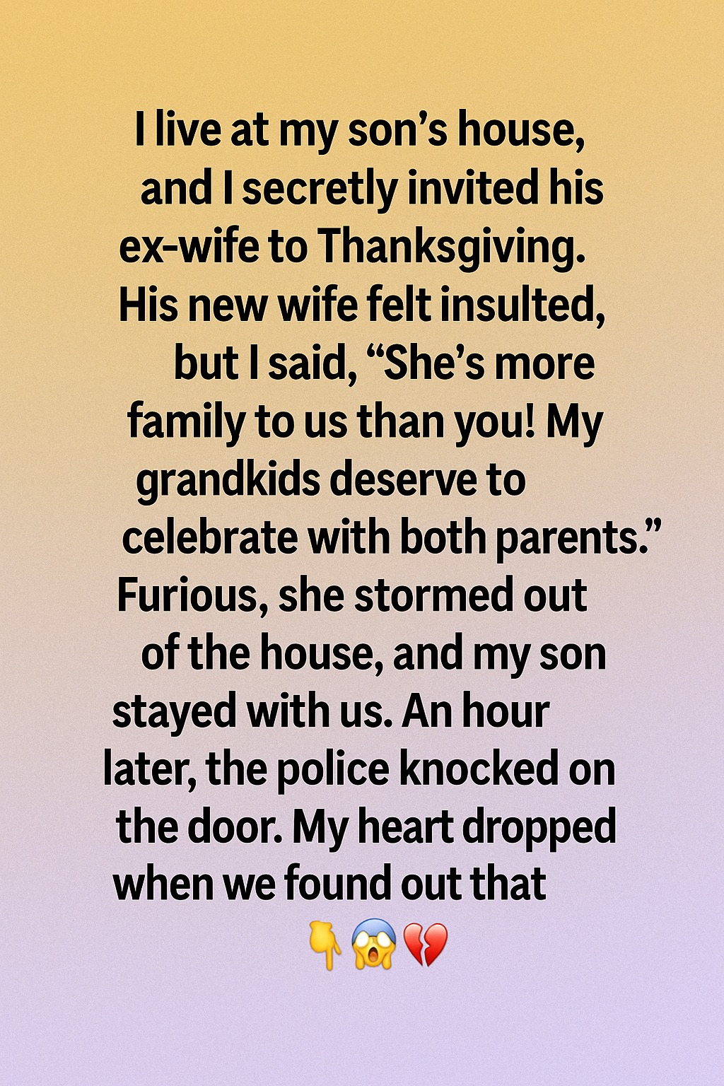 The Thanksgiving Lesson That Changed Our Family Forever