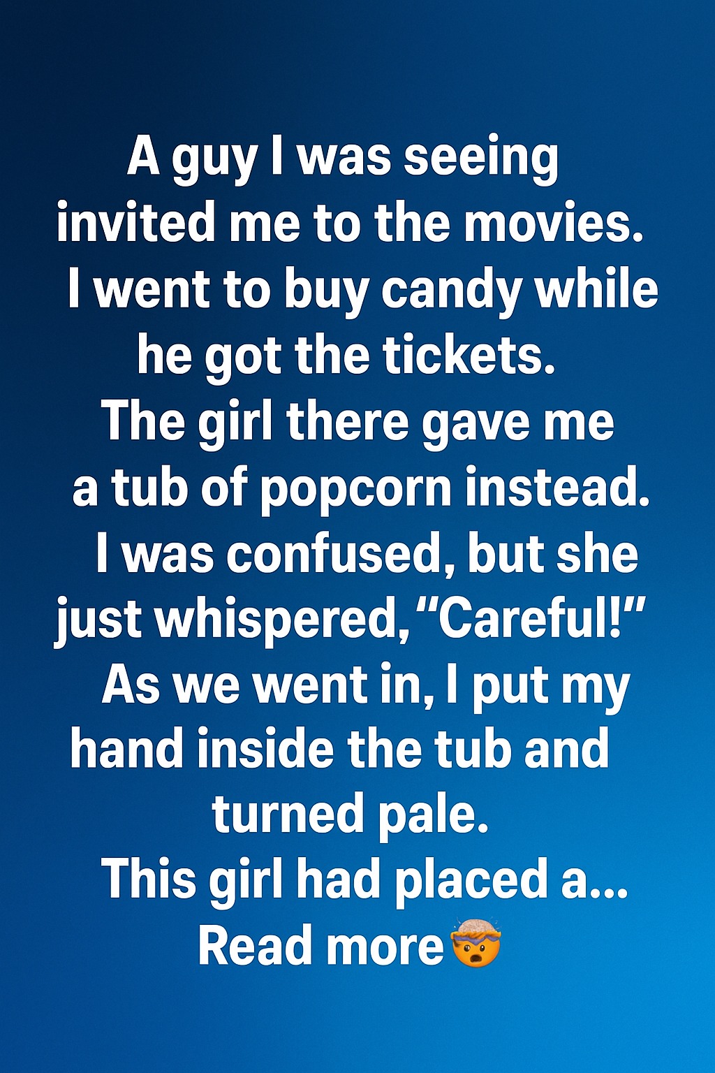 A Stranger’s Whisper Saved Me at the Movies