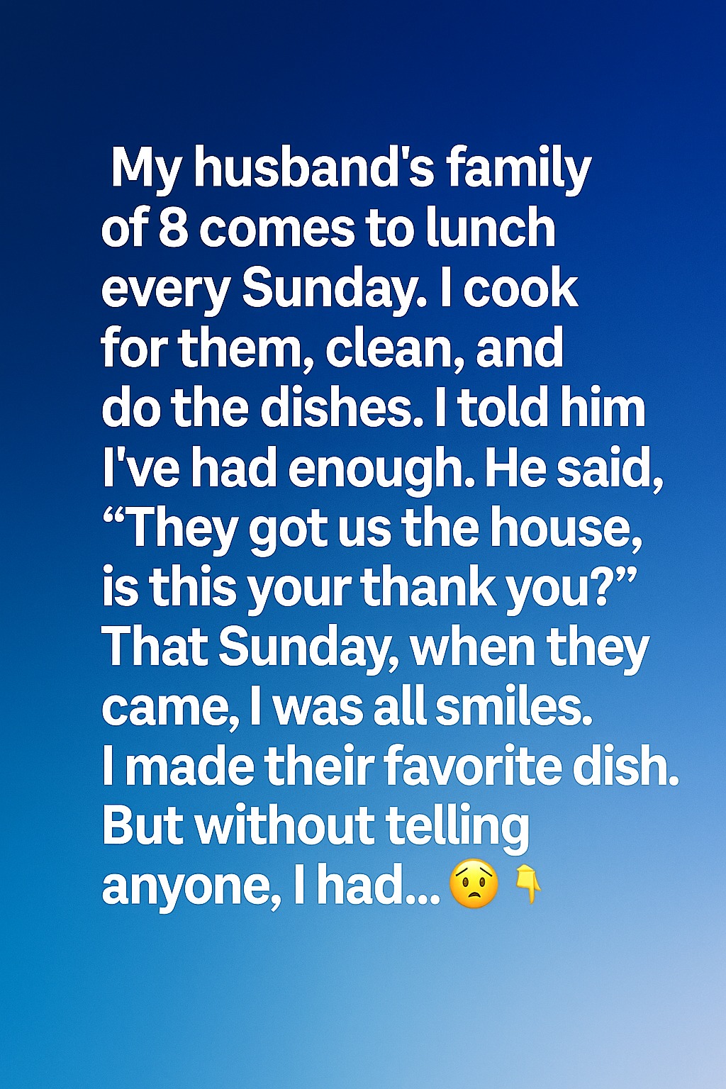 How I Turned a Tiring Sunday Routine into a Lesson on Respect