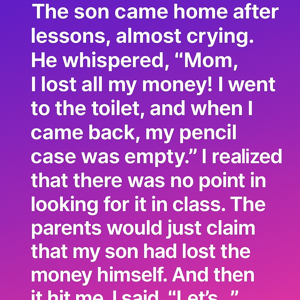 When My Son’s Money Vanished, We Chose Kindness Instead