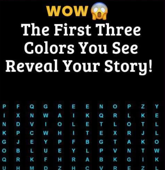 Which Color Captures Your Attention First?