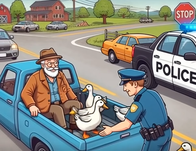 A Day Out With Ducks: The Funniest Police Encounter