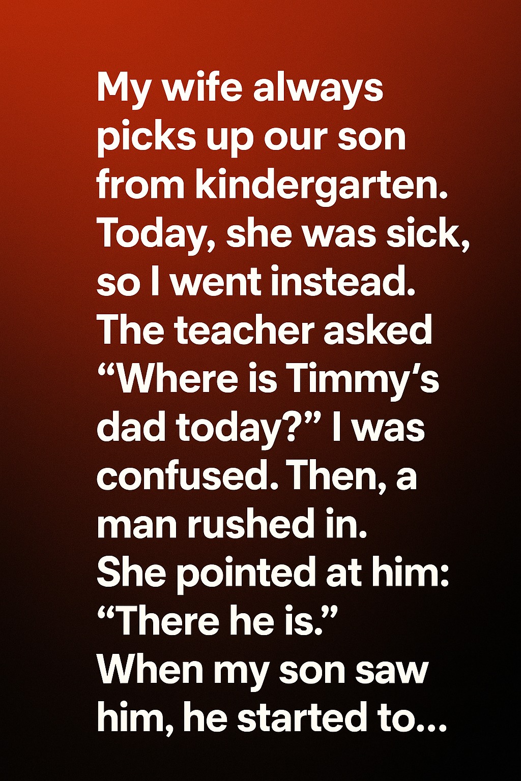 The Day a Mix-Up at School Taught Me What Truly Matters