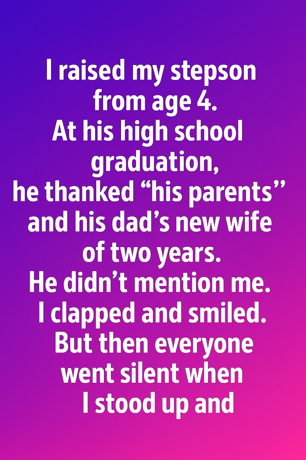 The Graduation Speech That Taught Me What Love Really Means