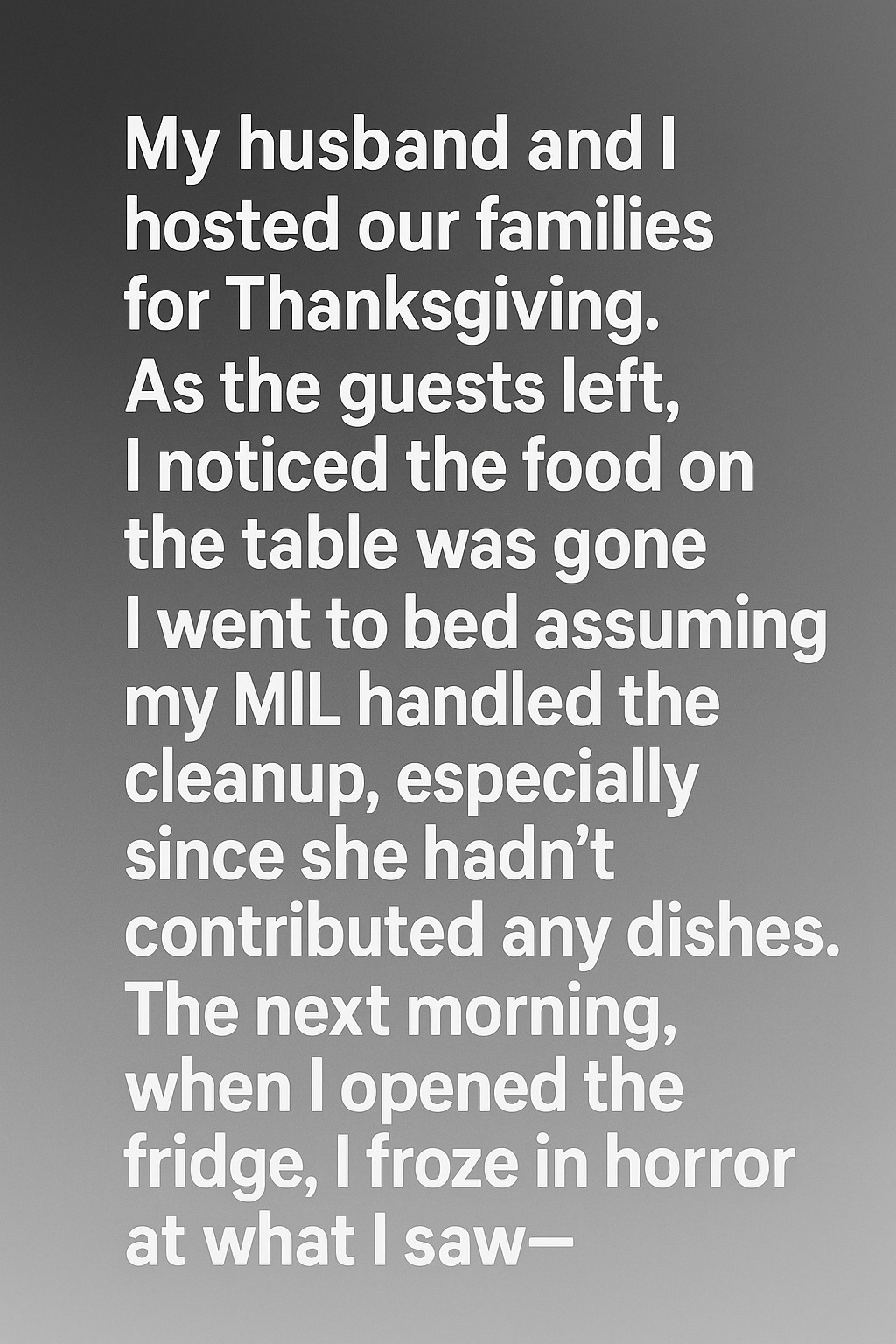 A Thanksgiving Mix-Up That Taught Me Something Important