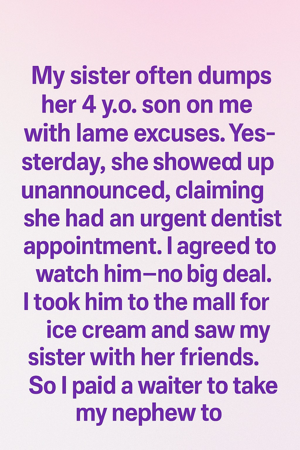 How a Simple Mall Trip Helped My Sister and Me Understand Each Other Better