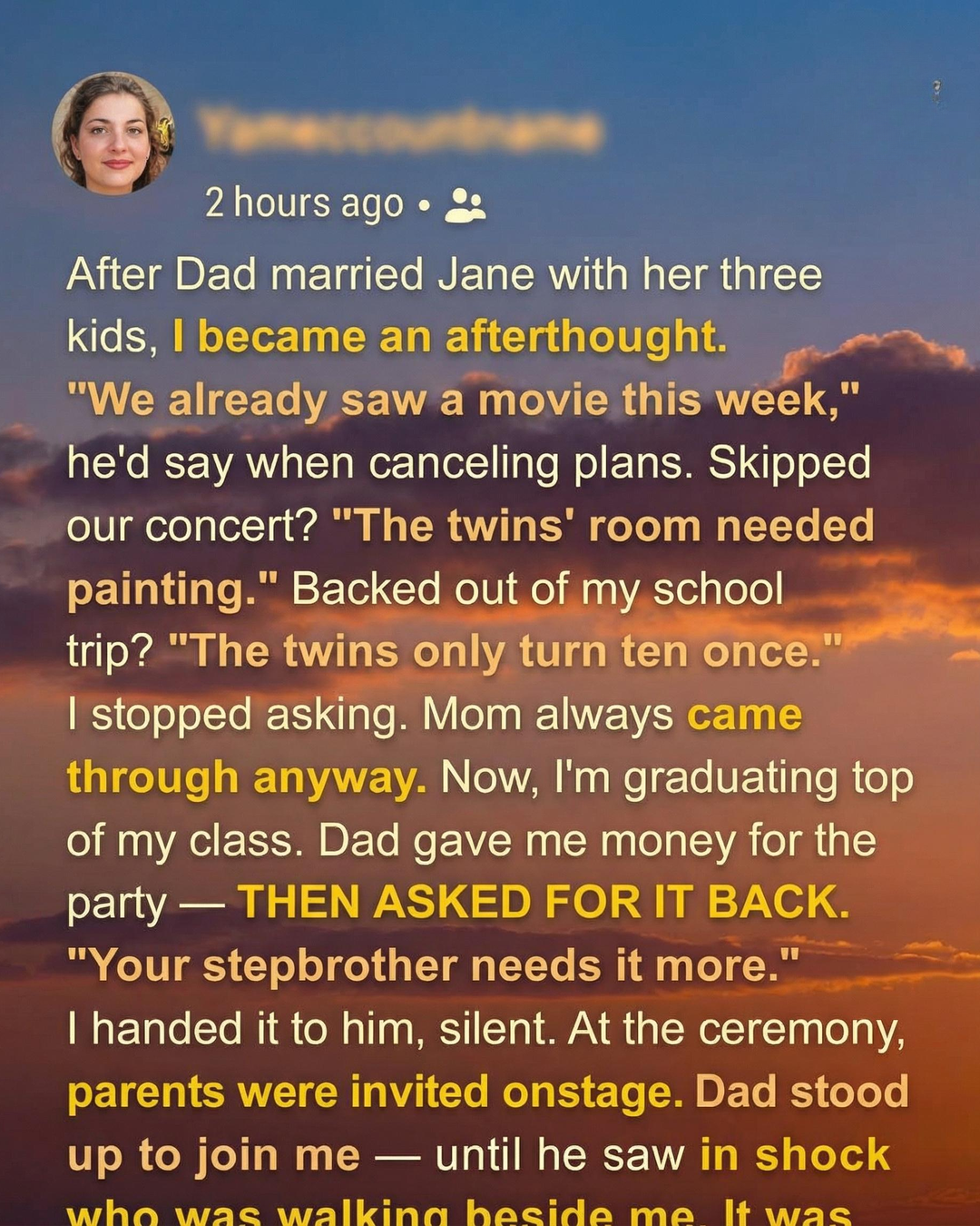 The Graduation Day That Showed Me Who Truly Stood by My Side