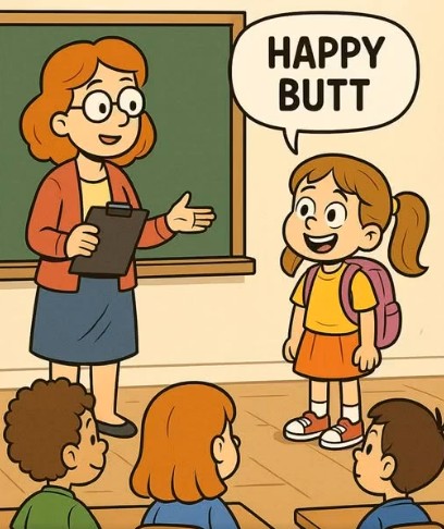 A Hilarious Mix-Up on the First Day of School