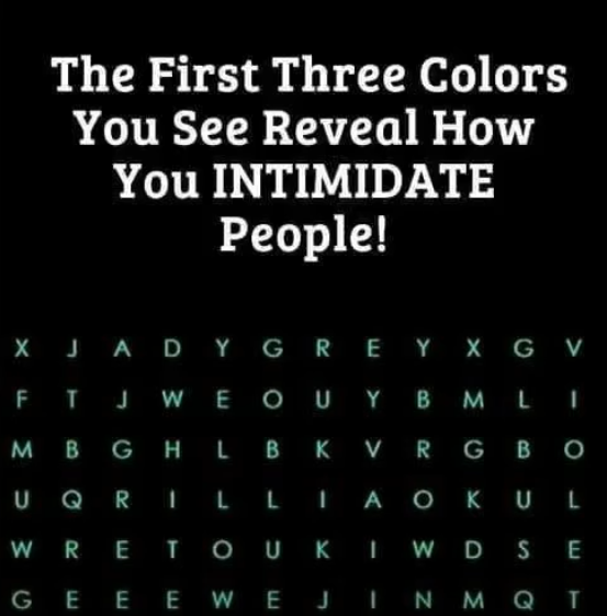 What’s the First Color You Notice? Here’s a Fun Look at What It Might Say About You