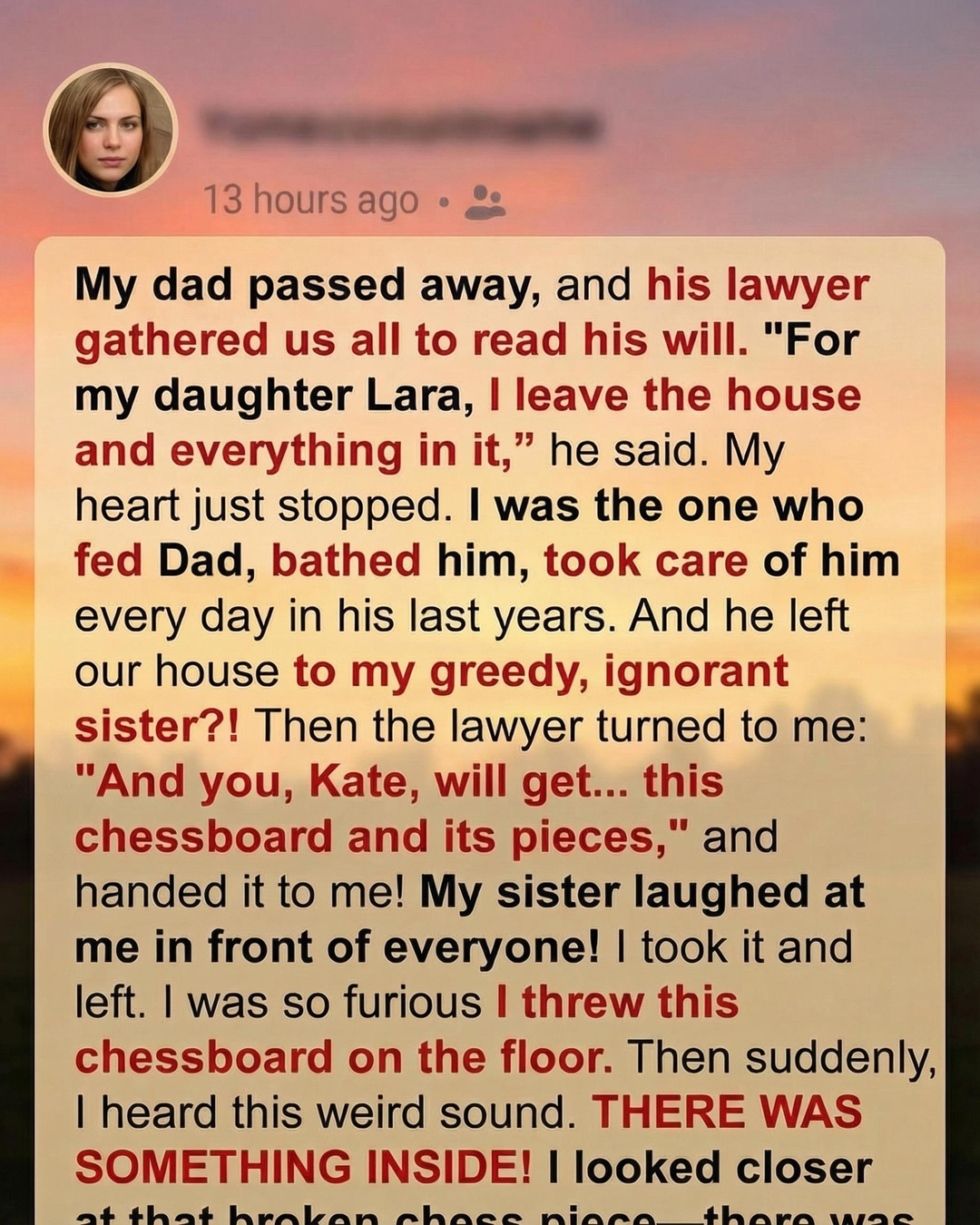 What I Discovered Inside My Father’s Old Chess Set Changed Everything