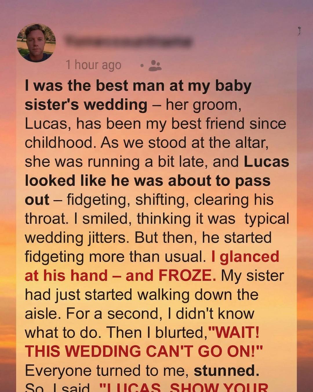 A Surprising Discovery Turned My Sister’s Wedding Into a Moment of Healing