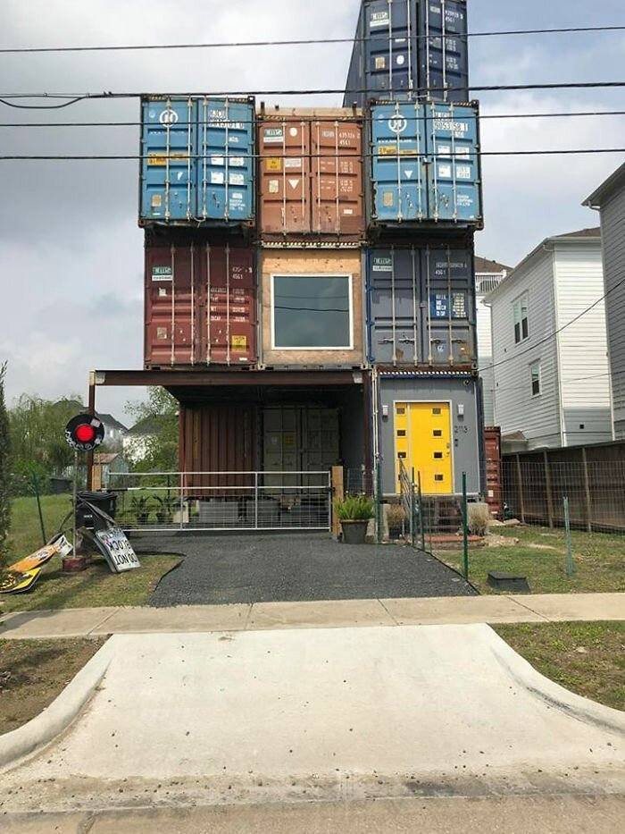 How One Man Built His Dream Home Using Shipping Containers