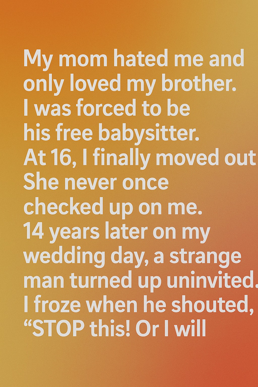 A New Beginning on the Day I Said ‘I Do