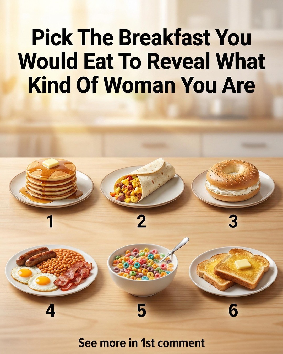 Discover What Your Breakfast Choice Says About the Woman You Are