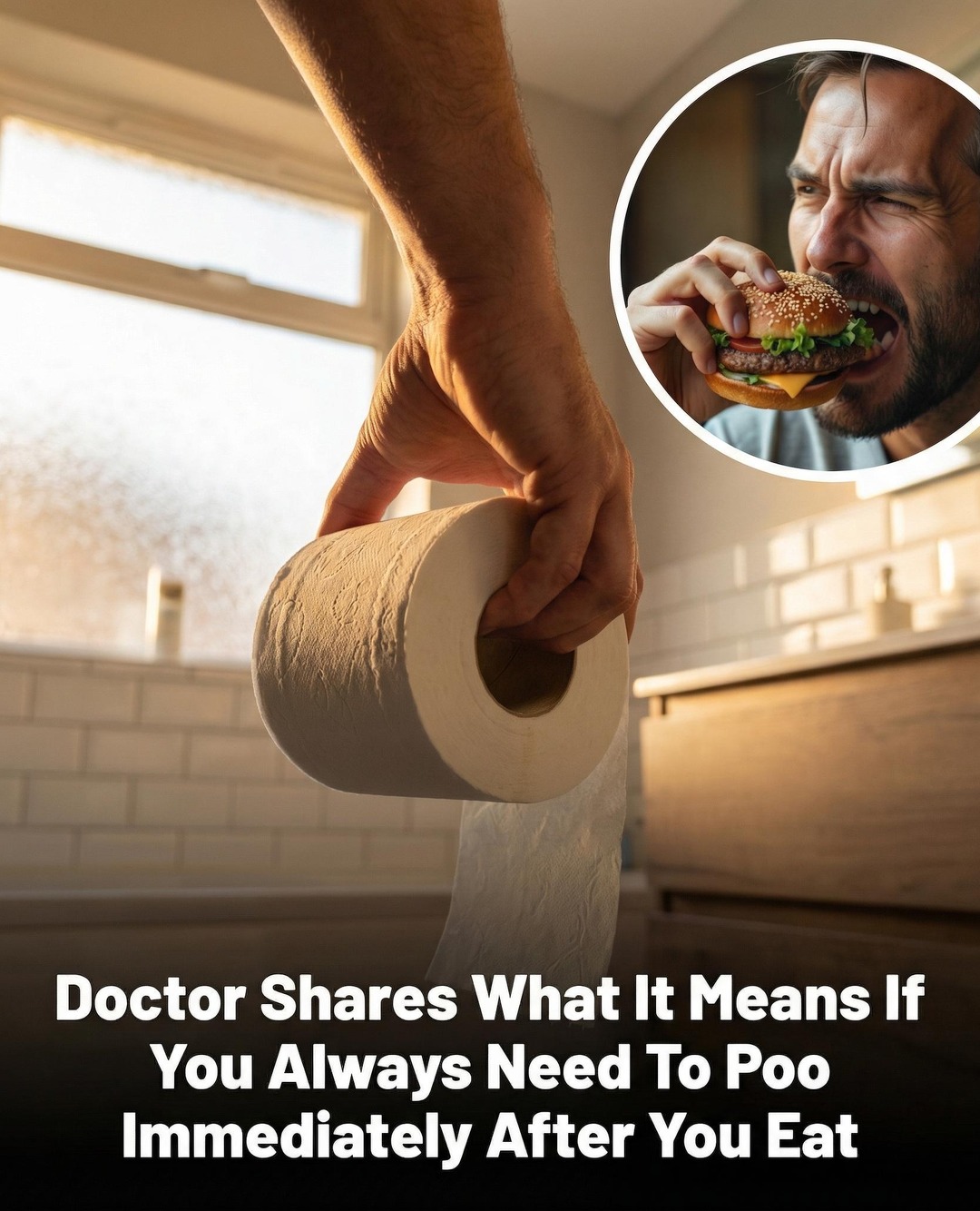 Doctor Explains Why Some People Need to Use the Bathroom Soon After Eating
