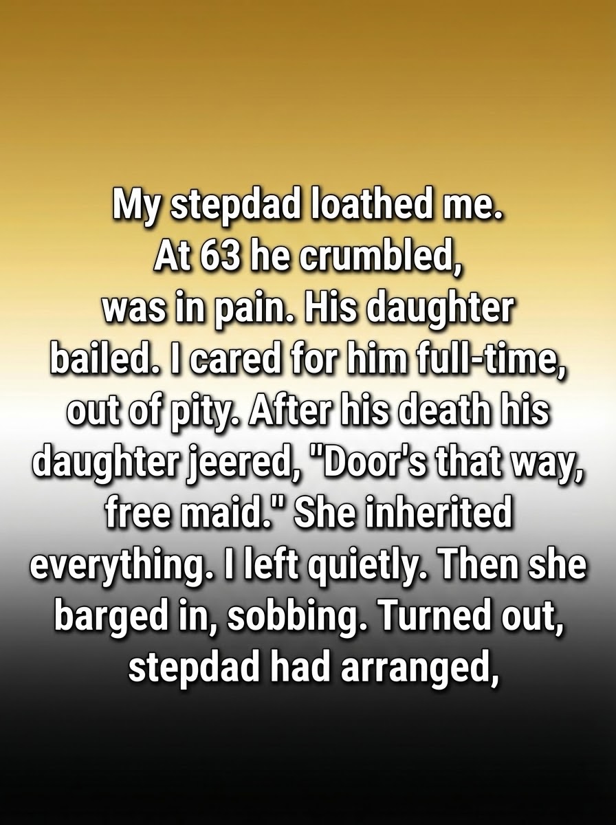 I Cared for the Man Who Never Loved Me — What He Left Behind Changed Everything