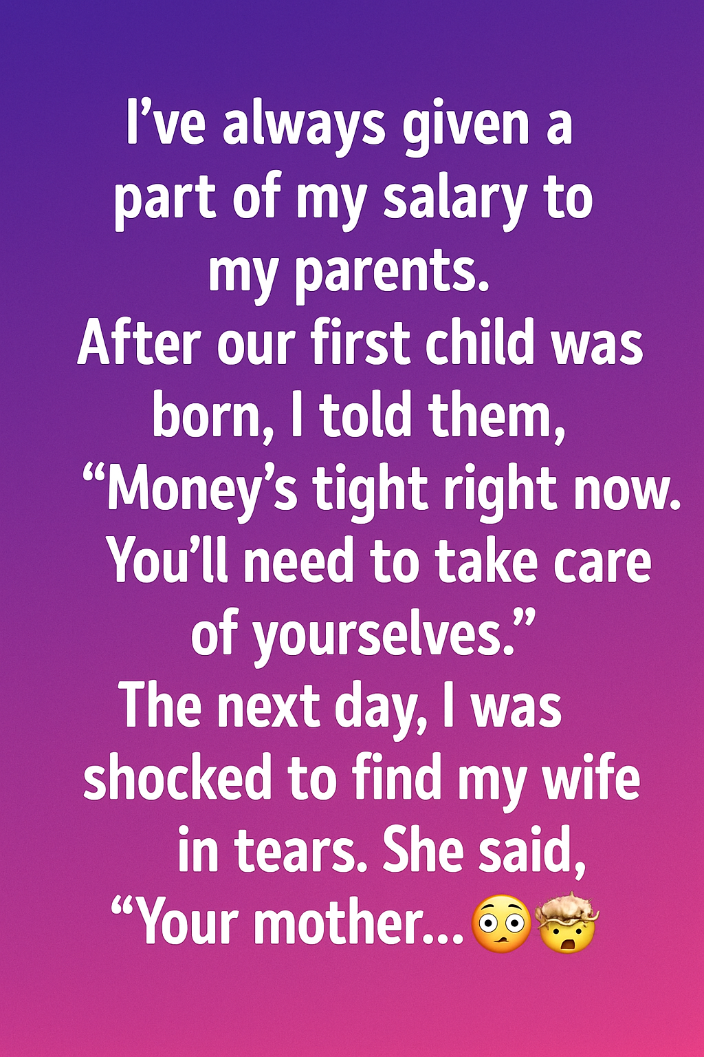 When Responsibility and Family Love Collide