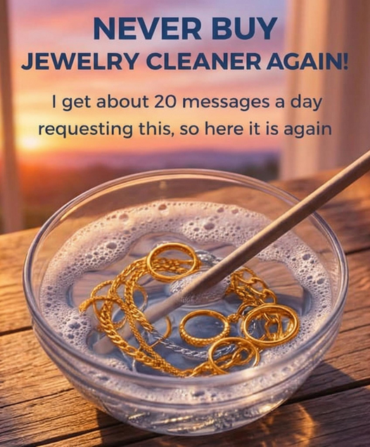 A Simple and Affordable DIY Jewelry Cleaner You Can Make at Home