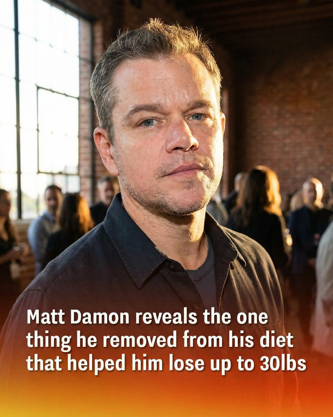 Matt Damon Shares a Diet Change That Helped Him Improve His Fitness