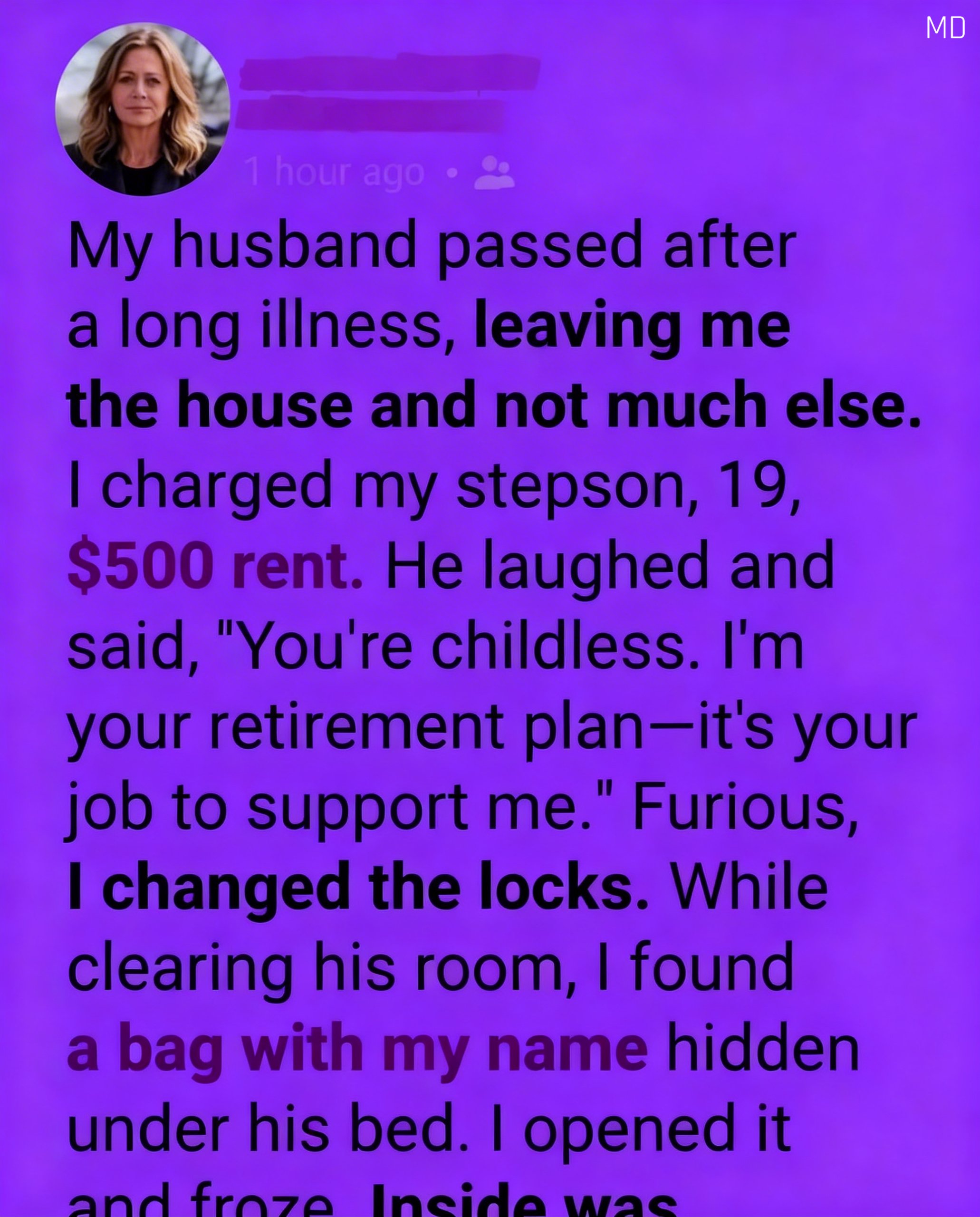 After My Husband’s Passing, a Difficult Conversation Led to an Unexpected and Heartwarming Discovery