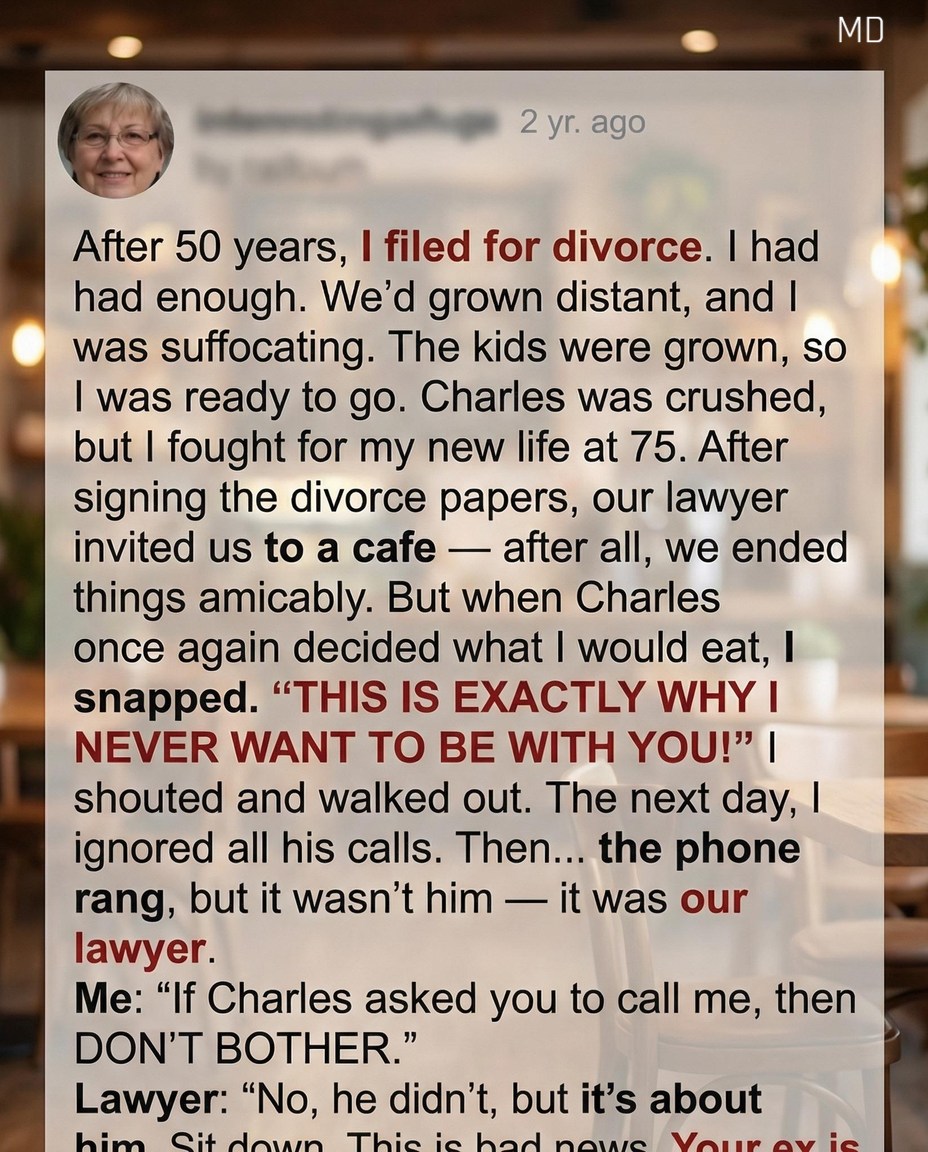 After 50 Years of Marriage, She Decided to Start a New Chapter in Life