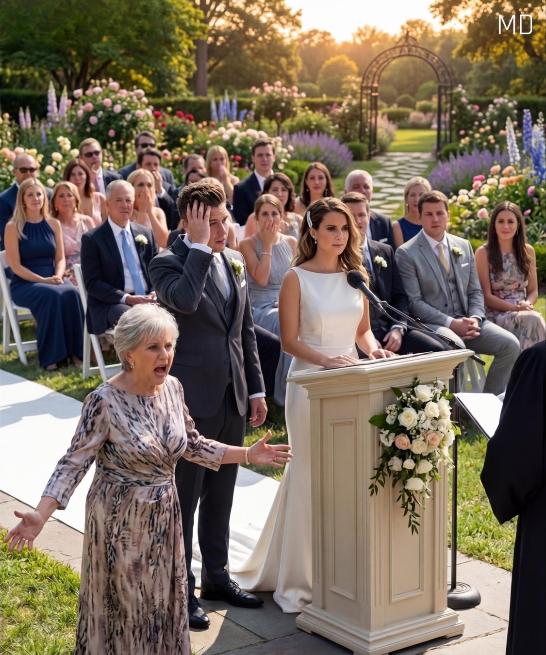 At My Wedding, an Unexpected Demand Changed Everything — So I Made a Decision of My Own