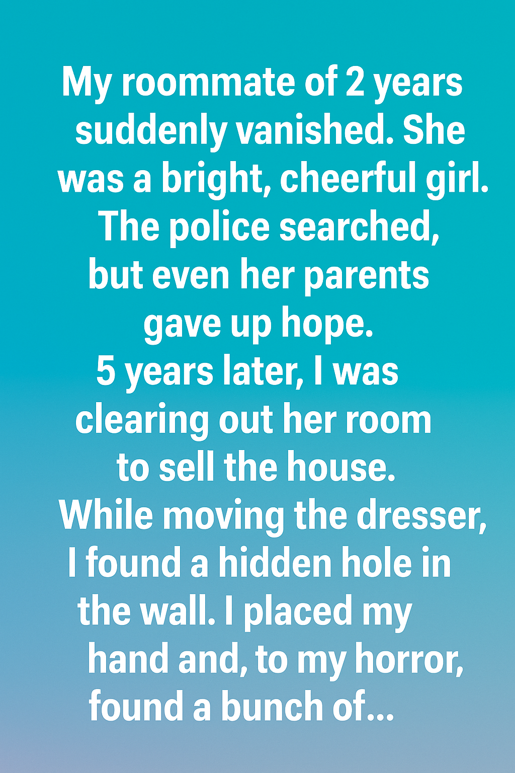 Five Years After My Roommate Left, I Discovered Something Hidden in Her Room